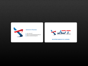 Visitenkarten-Design von Creations Box 2015 für JDT Aeronautical Testing | Design: #11911394