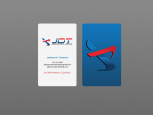 Visitenkarten-Design von Creations Box 2015 für JDT Aeronautical Testing | Design: #11911395