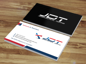 Visitenkarten-Design von Creations Box 2015 für JDT Aeronautical Testing | Design: #11911406