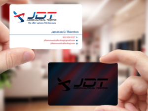Visitenkarten-Design von Creations Box 2015 für JDT Aeronautical Testing | Design: #11911411