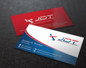 Business Card Design by Brand aid for JDT Aeronautical Testing | Design: #11932073
