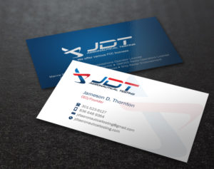 Business Card Design by Brand aid for JDT Aeronautical Testing | Design: #11932084