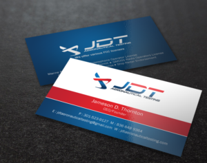 Business Card Design by Brand aid for JDT Aeronautical Testing | Design: #11932085