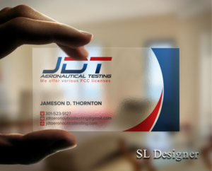 Business Card Design by SL Designer for JDT Aeronautical Testing | Design: #11904527