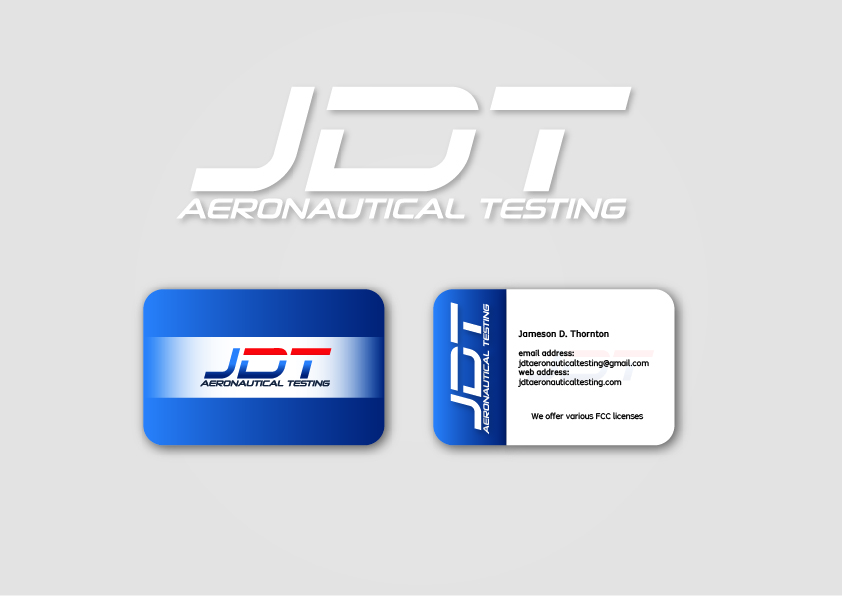 Business Card Design by Artglass for JDT Aeronautical Testing | Design #11903397