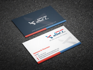 Diseño de Tarjeta de Presentación por BONG Kreation para JDT Aeronautical Testing | Diseño #11972665
