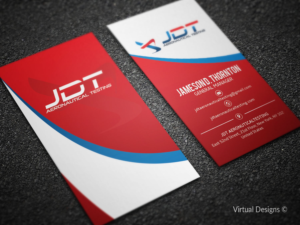 Business Card Design by SyncFuse™ Solutions for JDT Aeronautical Testing | Design: #11909192