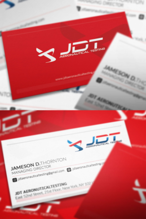 Business Card Design by SyncFuse™ Solutions for JDT Aeronautical Testing | Design: #11909372