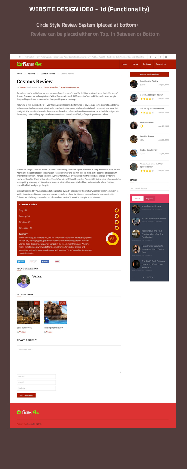Diseño Web por Venkat para este proyecto | Diseño #11914876