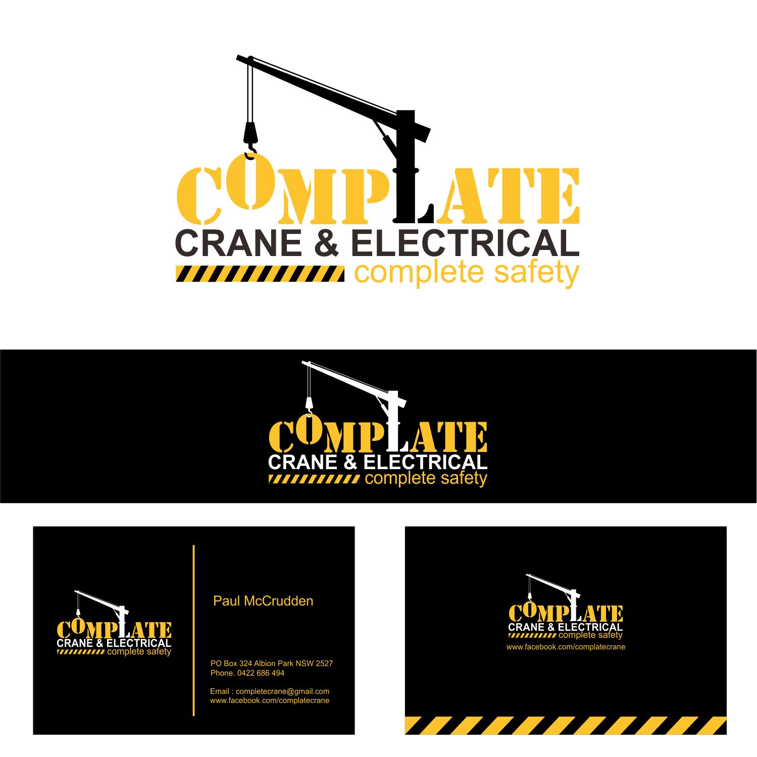 Diseño de Logo por Kayla. para Complete Crane & Electrical  | Diseño #11989247