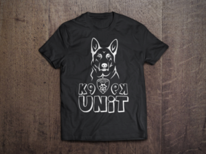 Screen Print Company Needs K9 Unit Design | Diseño de Camiseta por Kristijan Trajchev