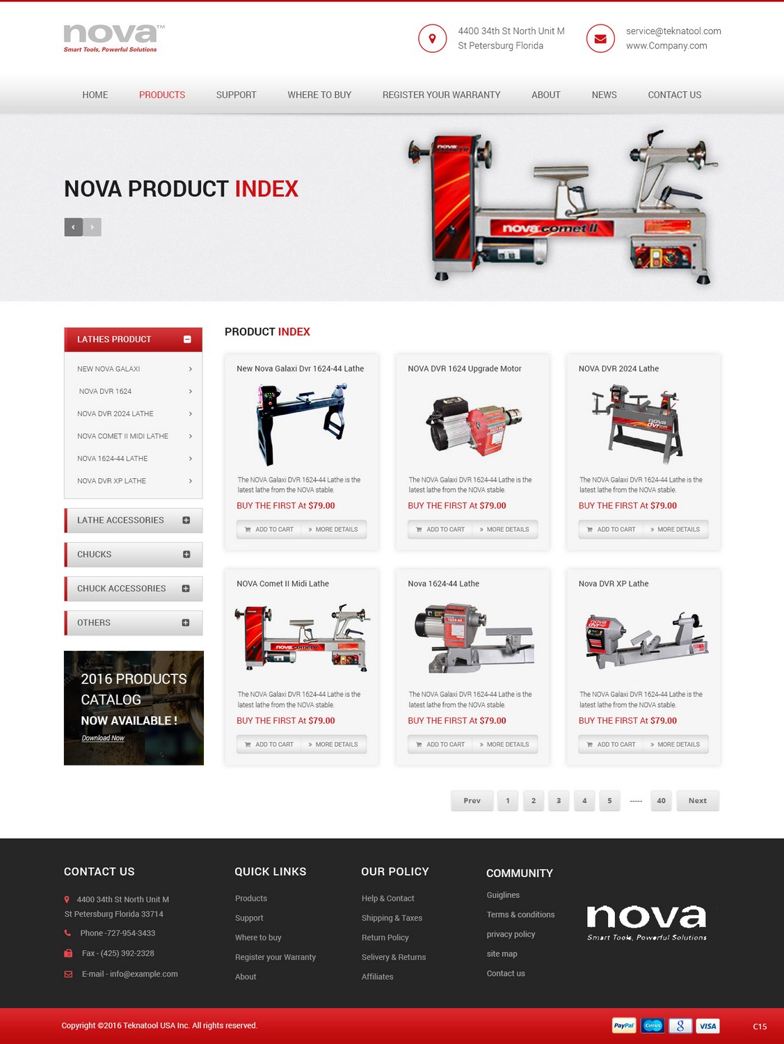 Design Wordpress par pb pour Teknatool USA Inc  | Design #12063328