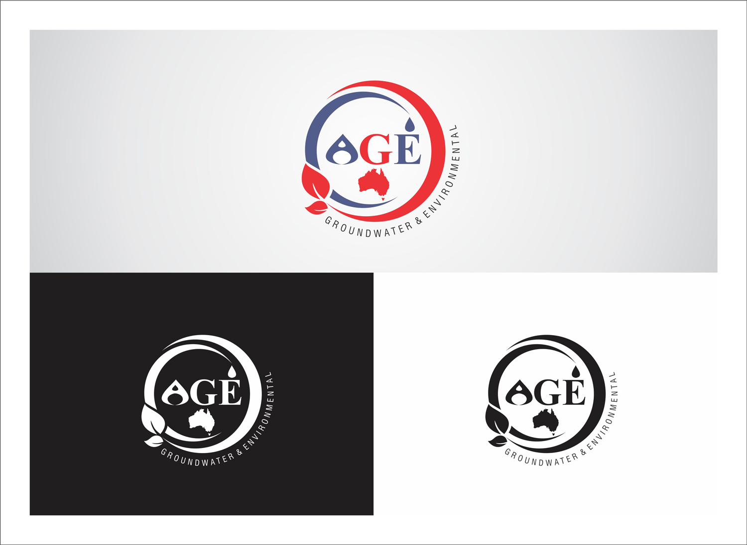 Diseño de Logo por uk para Australasian Groundwater & Environmental Consultants | Diseño #11930425