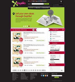Web Design by pb for this project | Design: #506444