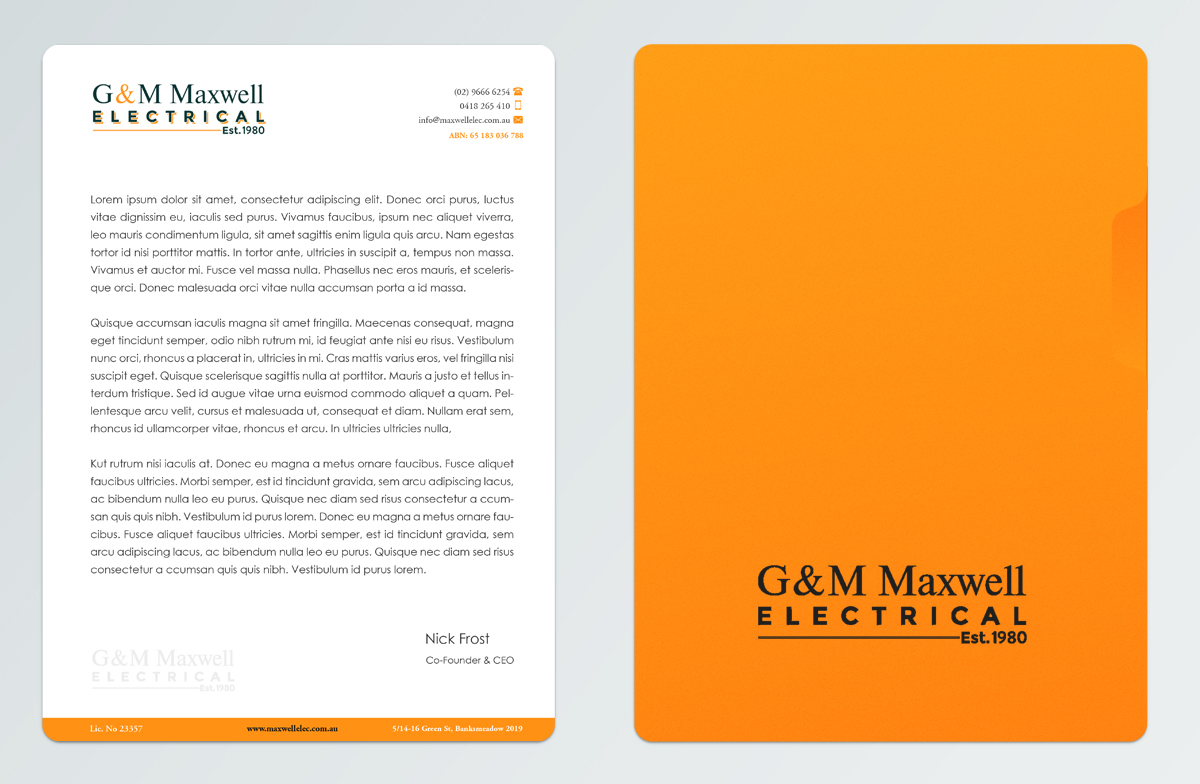 Briefkopf-Design von Pointless Pixels India für dieses Projekt | Design #11908401