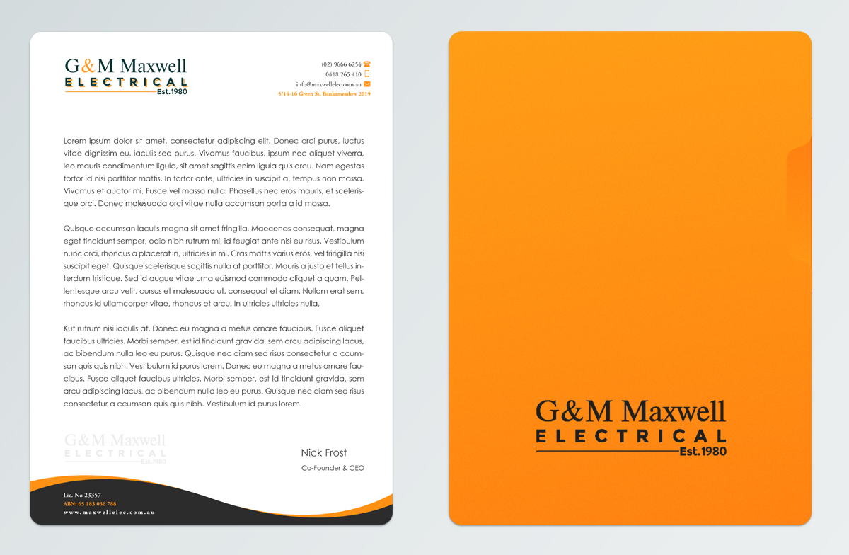 Briefkopf-Design von Pointless Pixels India für dieses Projekt | Design #11908403