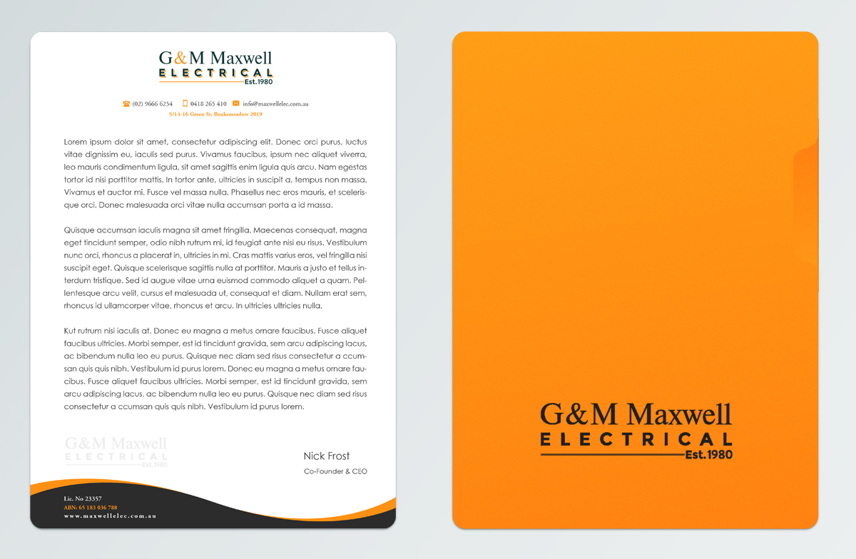 Briefkopf-Design von Pointless Pixels India für dieses Projekt | Design #11908407