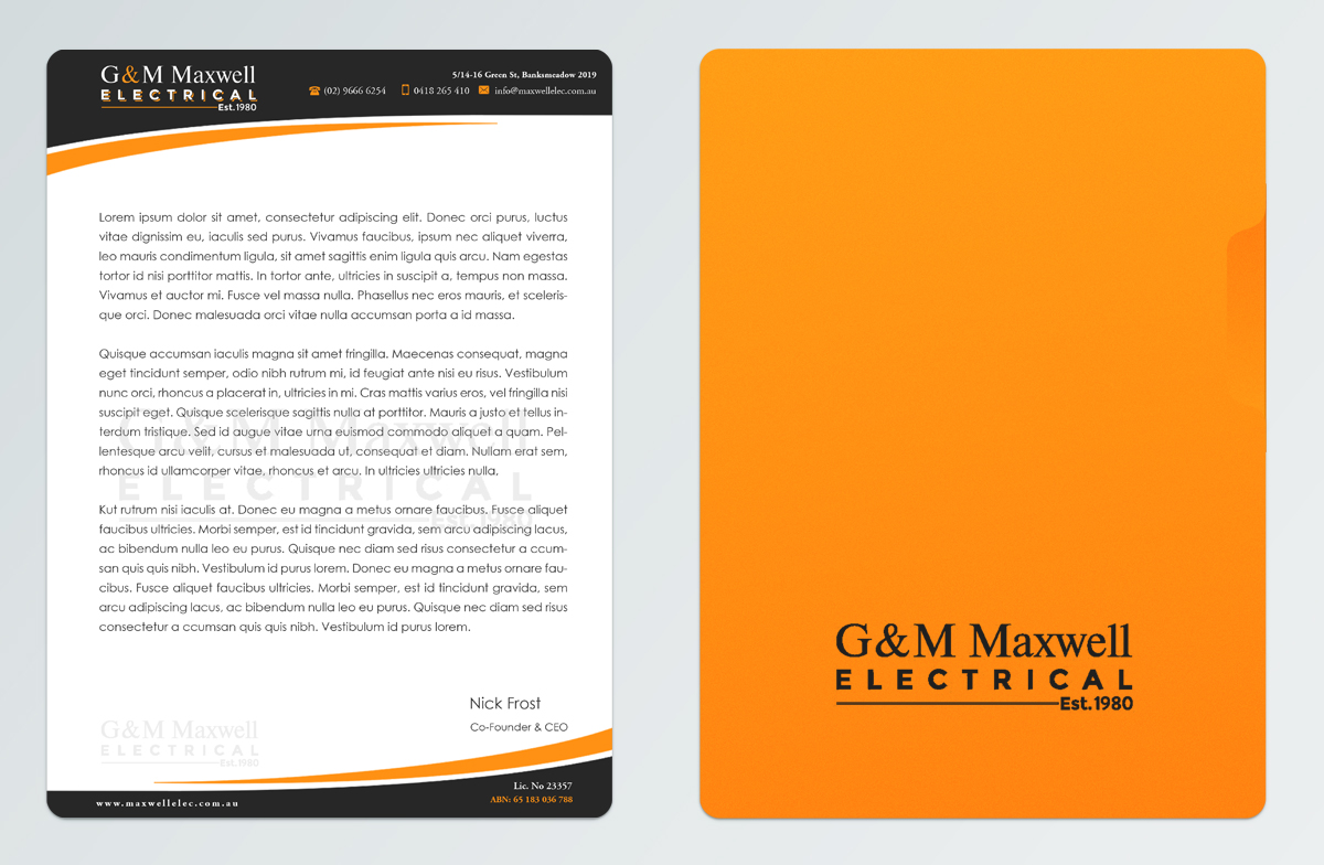 Briefkopf-Design von Pointless Pixels India für dieses Projekt | Design #11908409