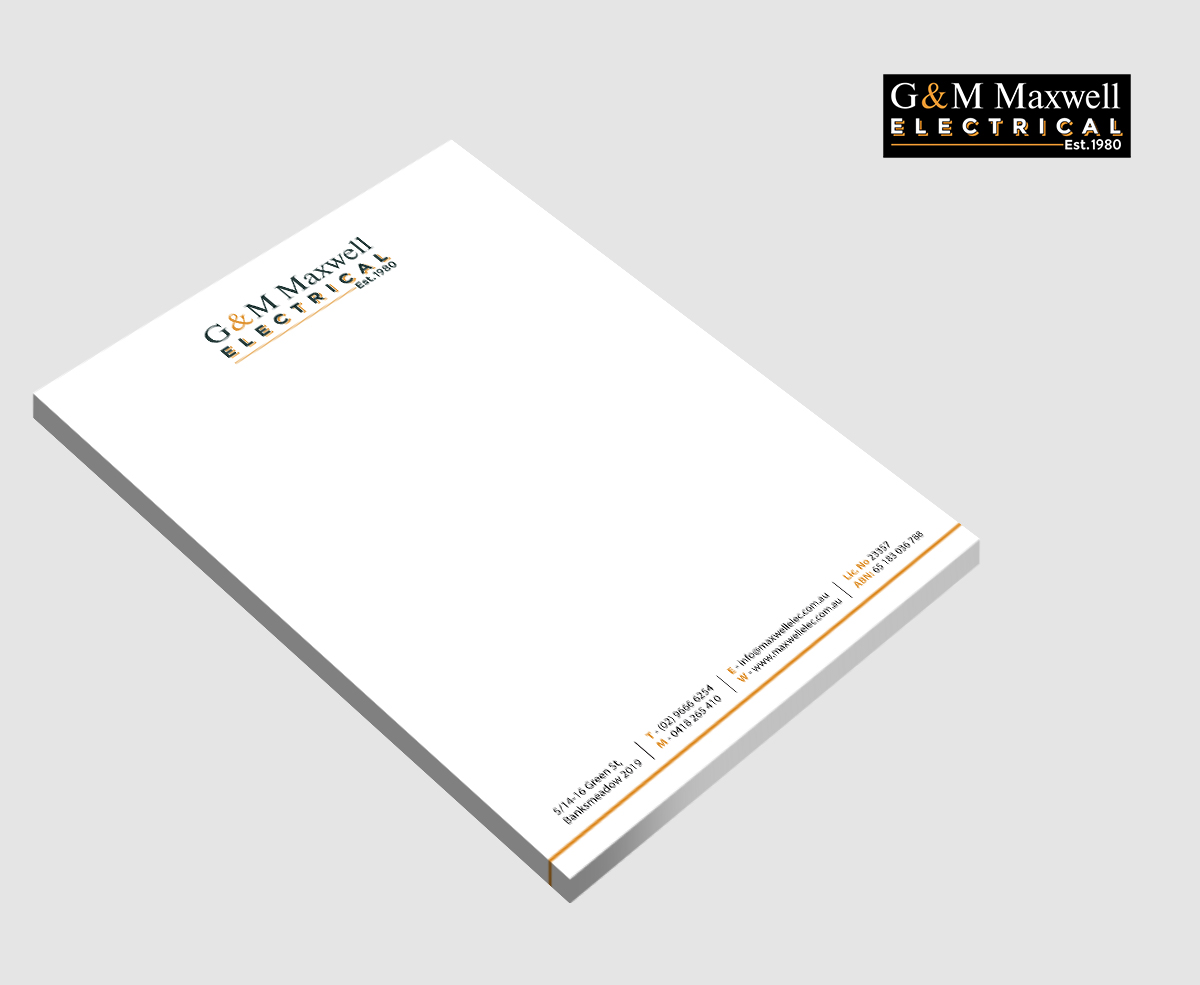 Briefkopf-Design von Sarmishtha Chattopadhyay_loginchange für dieses Projekt | Design #11908311