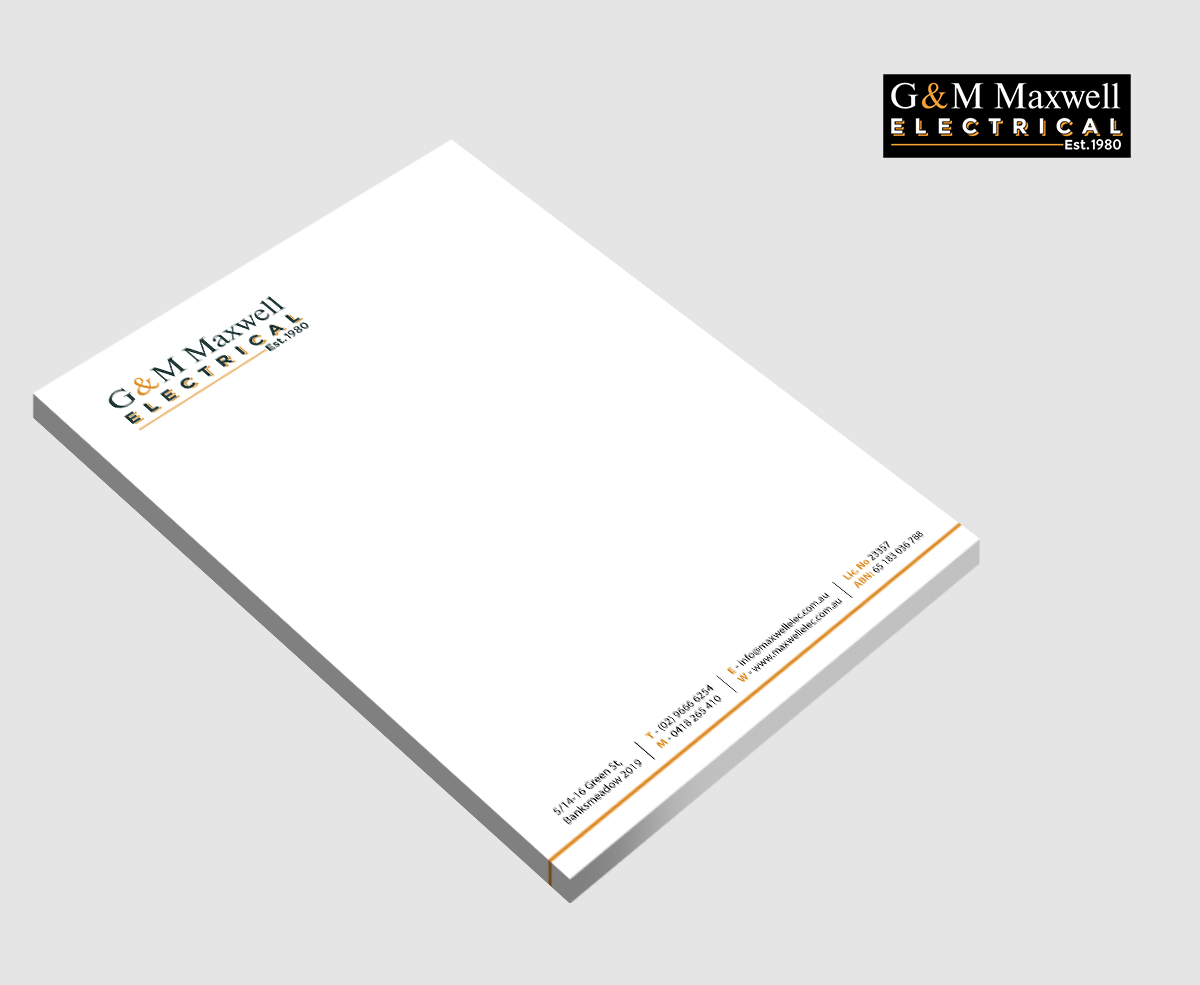 Briefkopf-Design von Sarmishtha Chattopadhyay_loginchange für dieses Projekt | Design #11908381