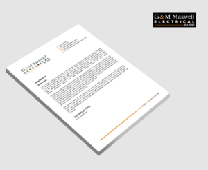 Letterhead Design by Sarmishtha Chattopadhyay_loginchange for this project | Design: #11909363