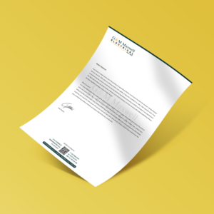 Letterhead Design by Hsi Graphics for this project | Design #11964975