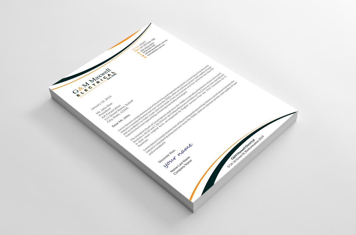 Diseño de Membrete por alpesh9520 para este proyecto | Diseño #11909682