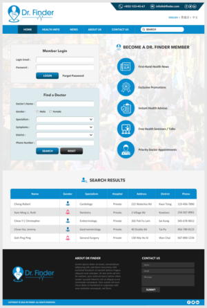 Web Design by -Marc- for this project | Design: #12118569