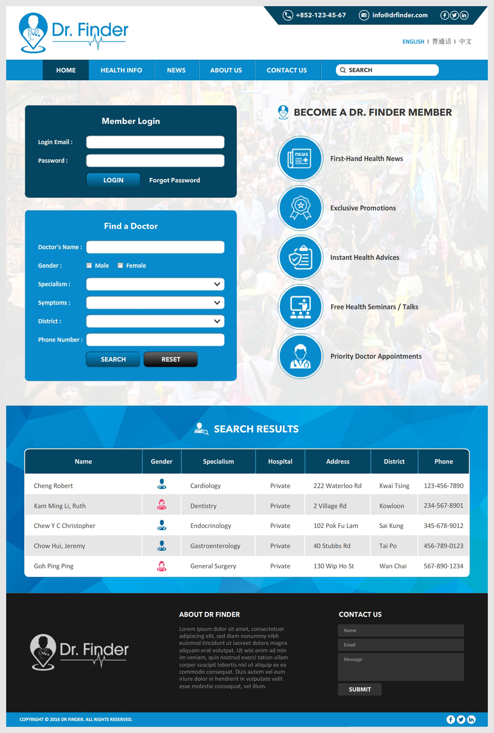 Web Design by -Marc- for this project | Design #12118768