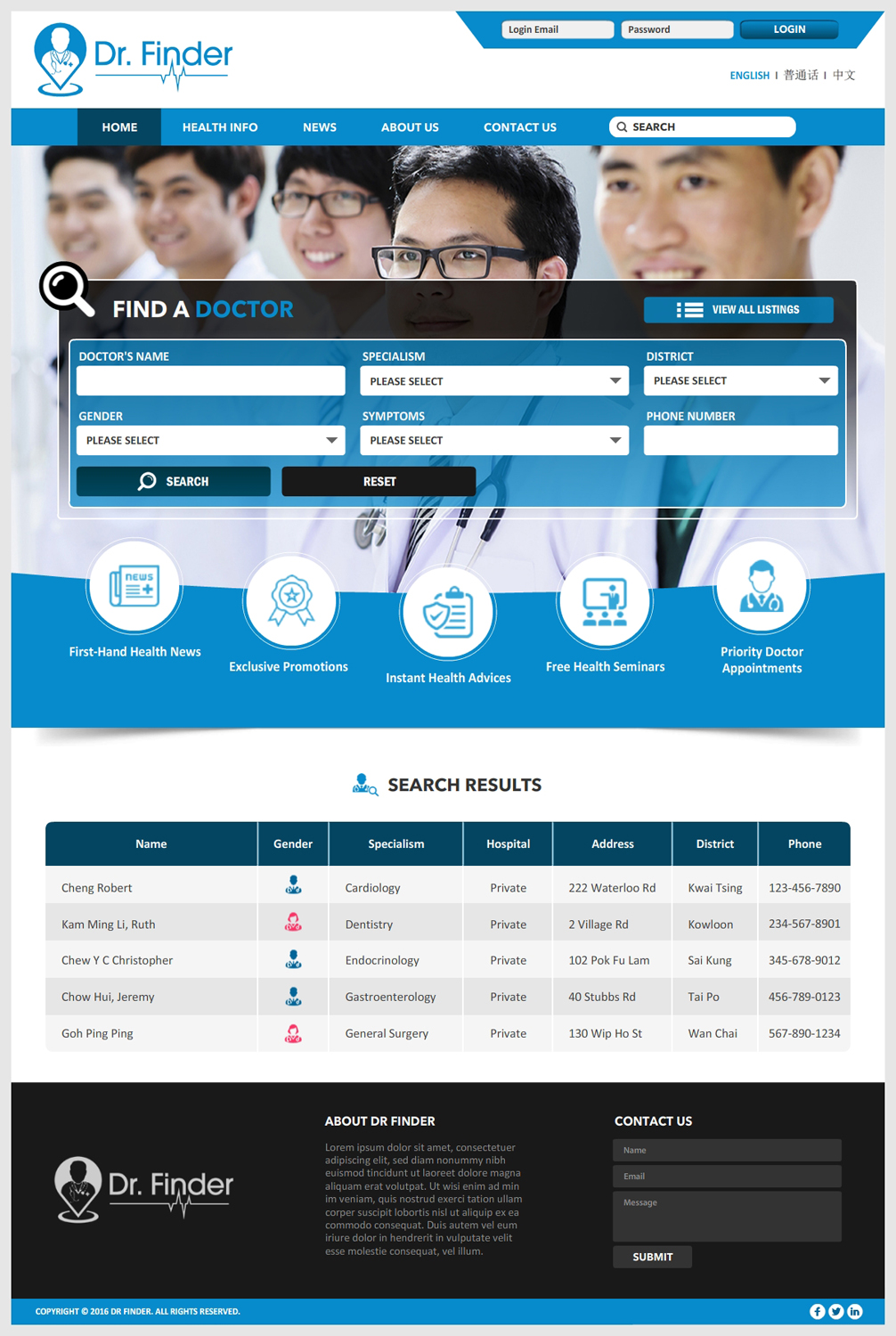 Web Design by -Marc- for this project | Design #12123833