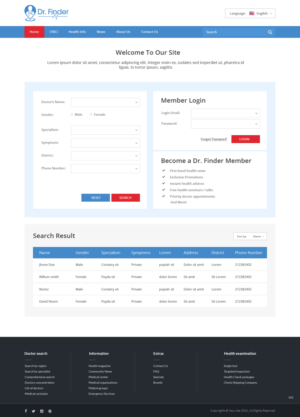Web Design by pb for this project | Design: #11932604