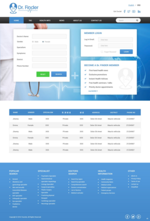 Web Design by pb for this project | Design: #11932625