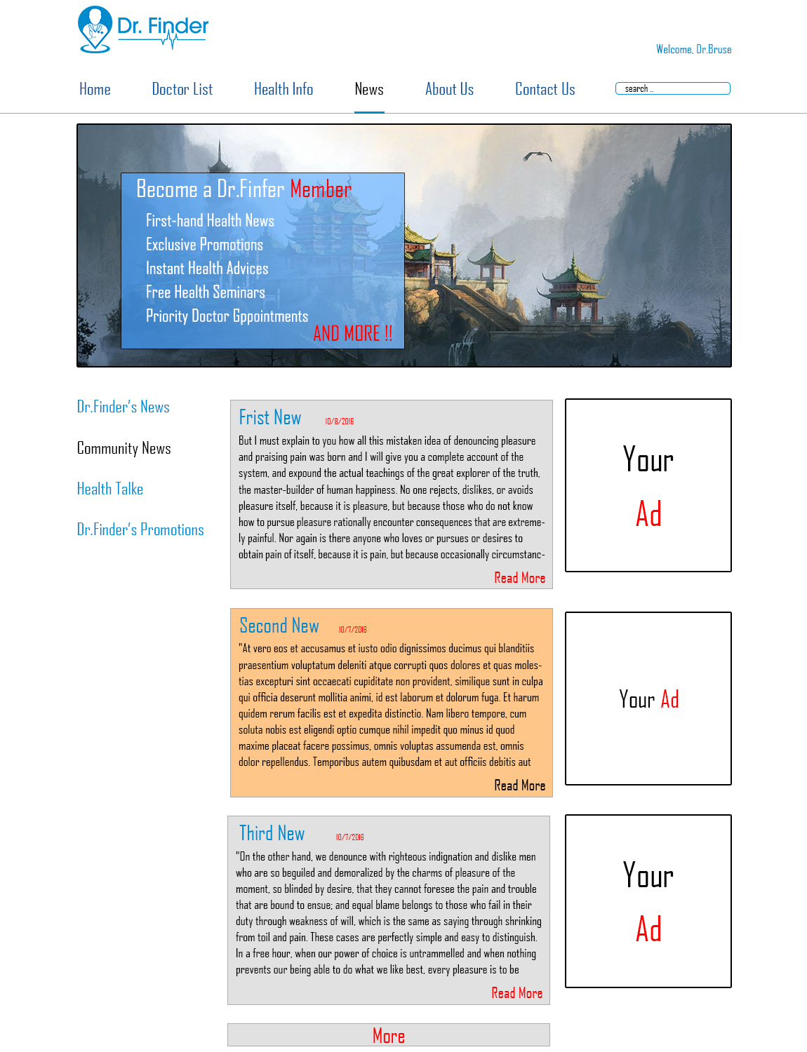 Web-Design von Bruce.Wayne für dieses Projekt | Design #12319351