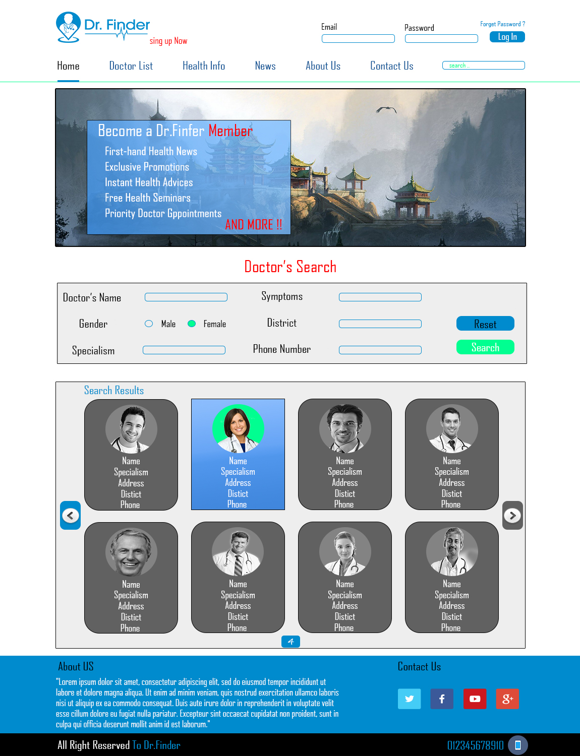 Web Design by Bruce.Wayne for this project | Design #12319352