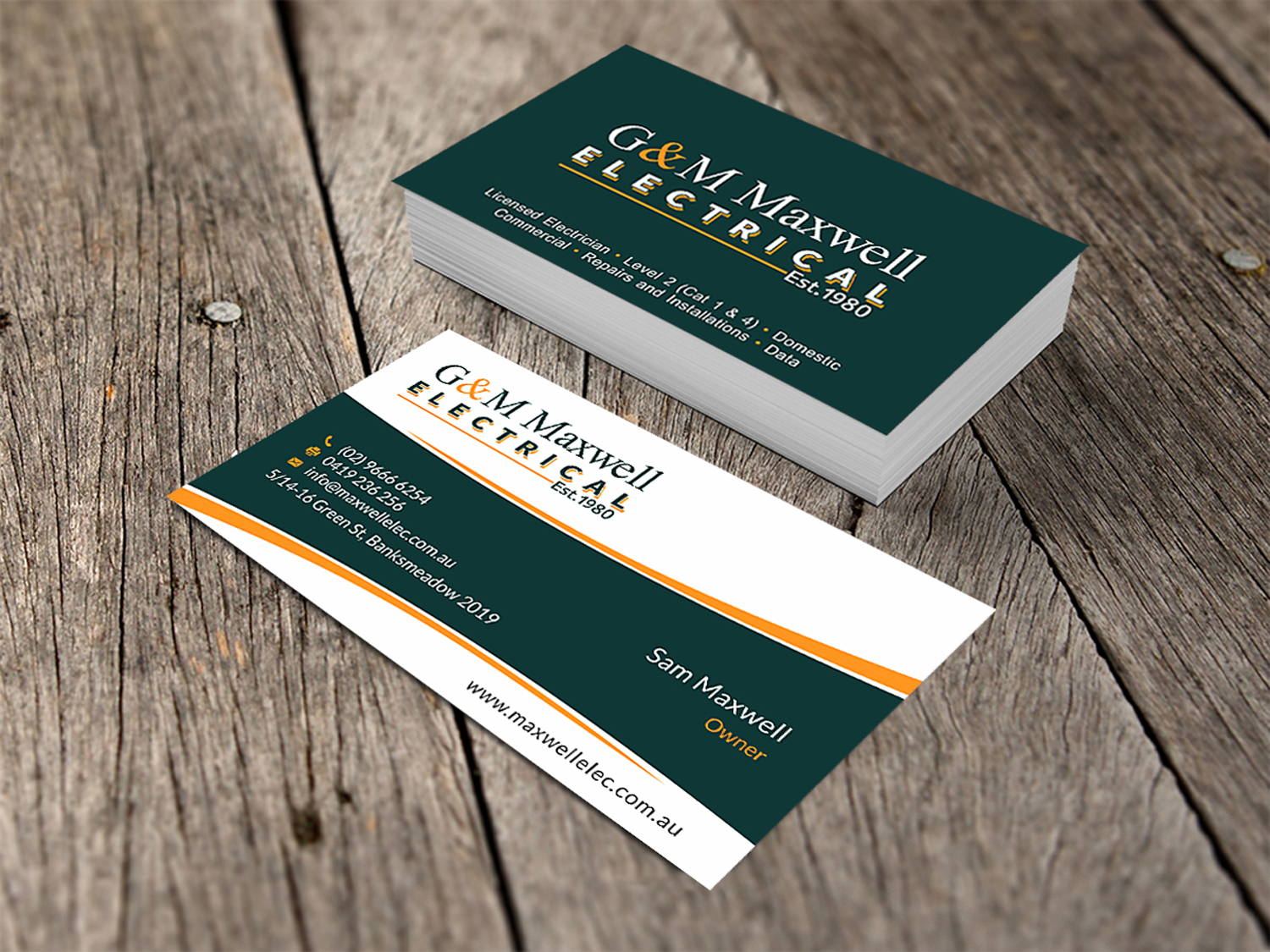 Business Card Design by SKYdesign for this project | Design #11910793