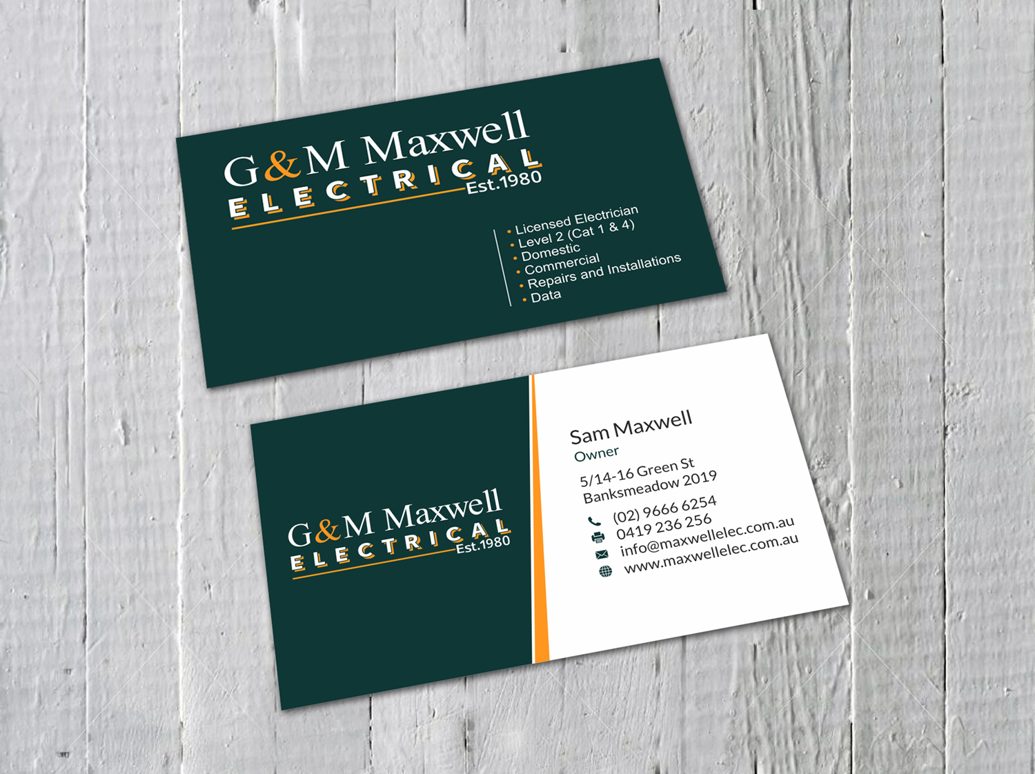 Business Card Design by SKYdesign for this project | Design #11910800