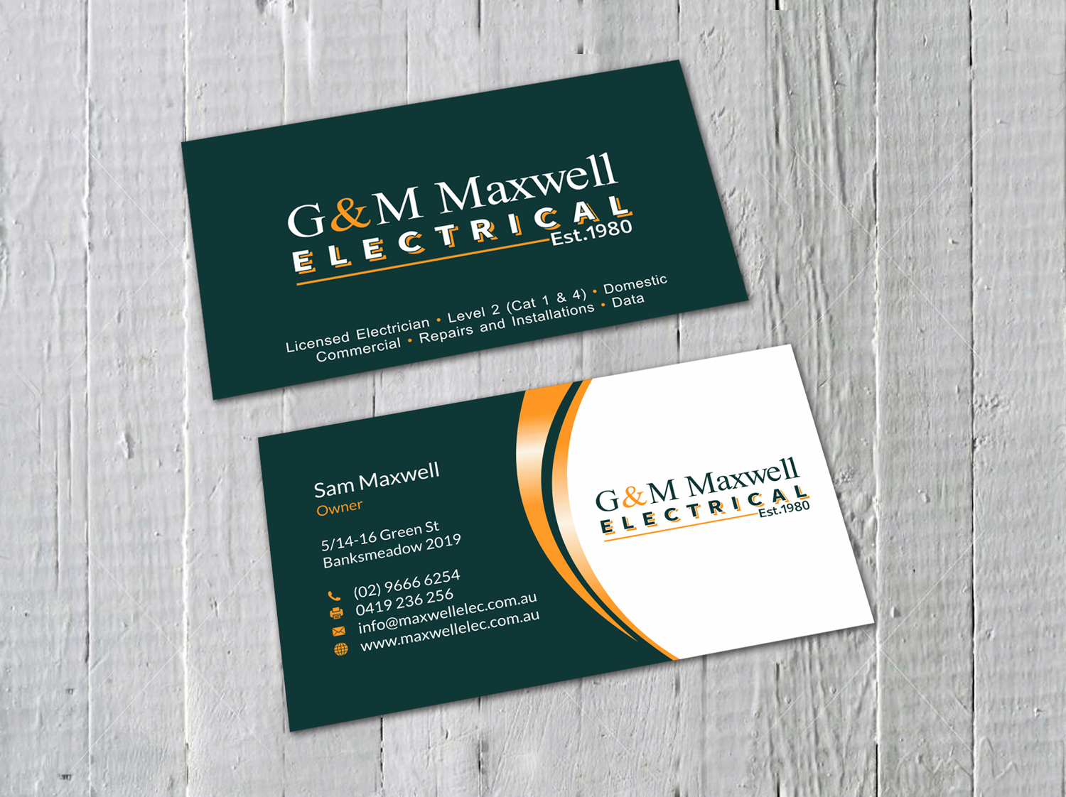Business Card Design by SKYdesign for this project | Design #11910822