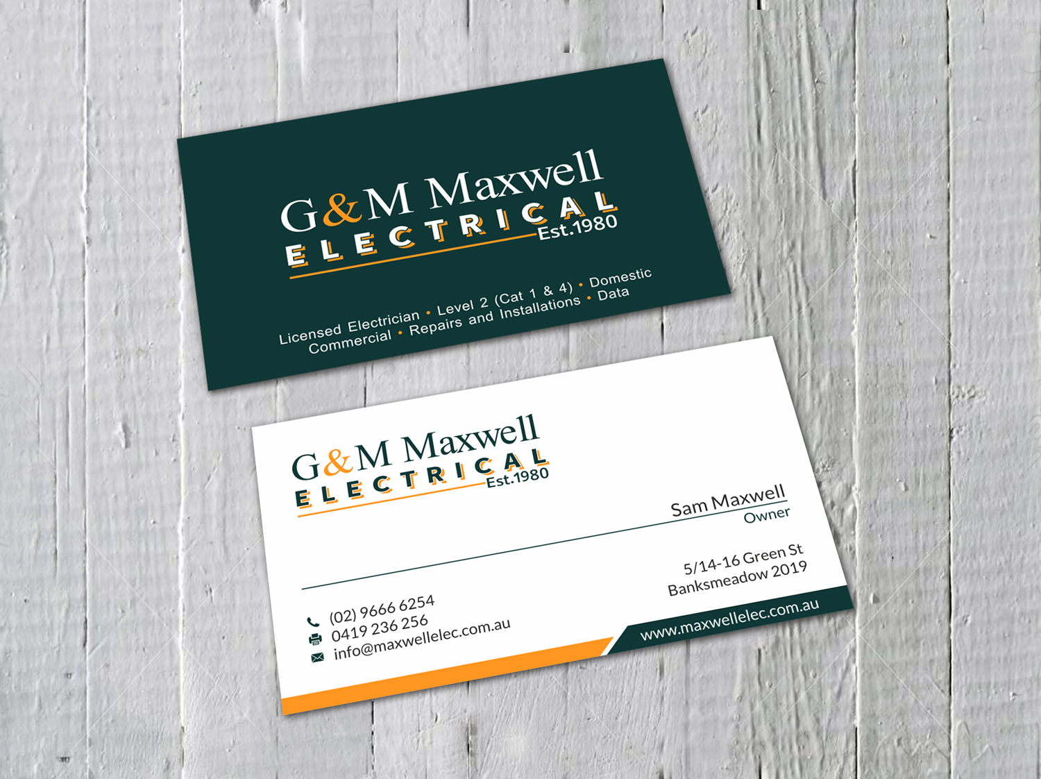 Business Card Design by SKYdesign for this project | Design #11910823