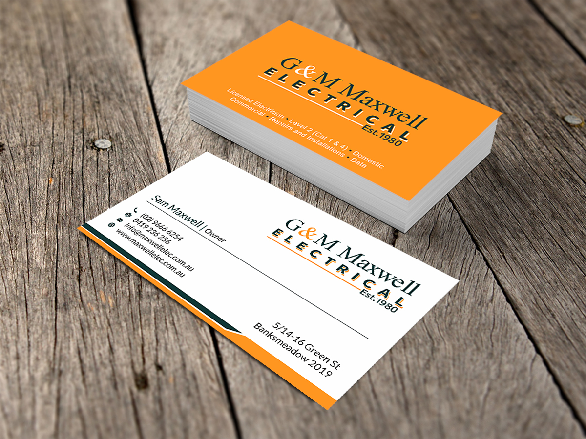 Business Card Design by SKYdesign for this project | Design #11918507