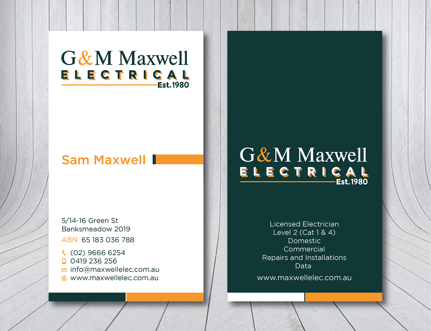 Business Card Design by Verified artistry (Design garden) for this project | Design #11920673