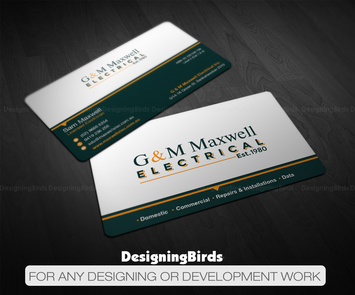 Business Card Design by Designing Birds for this project | Design #11914734
