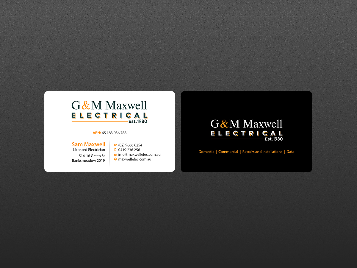 Business Card Design by Creations Box 2015 for this project | Design #11921574