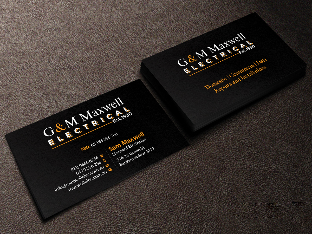 Business Card Design by Creations Box 2015 for this project | Design #11921578