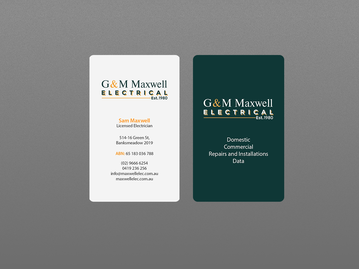 Business Card Design by Creations Box 2015 for this project | Design #11921592