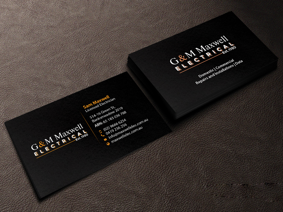 Business Card Design by Creations Box 2015 for this project | Design #11921593