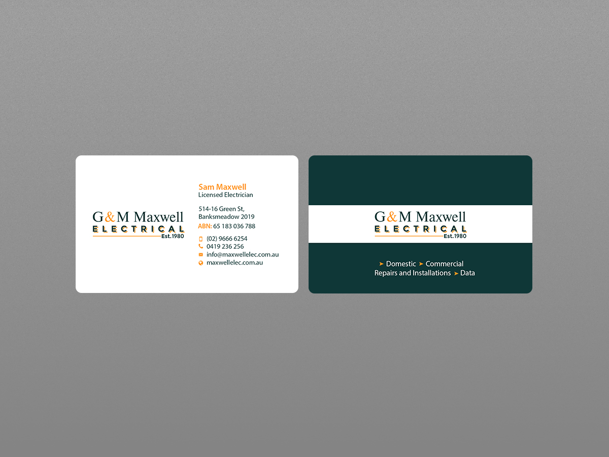 Business Card Design by Creations Box 2015 for this project | Design #11921594