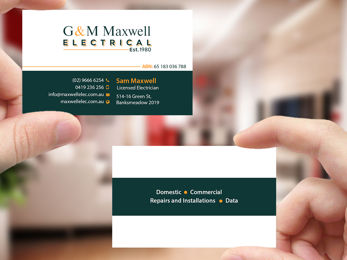 Business Card Design by Creations Box 2015 for this project | Design #11921596