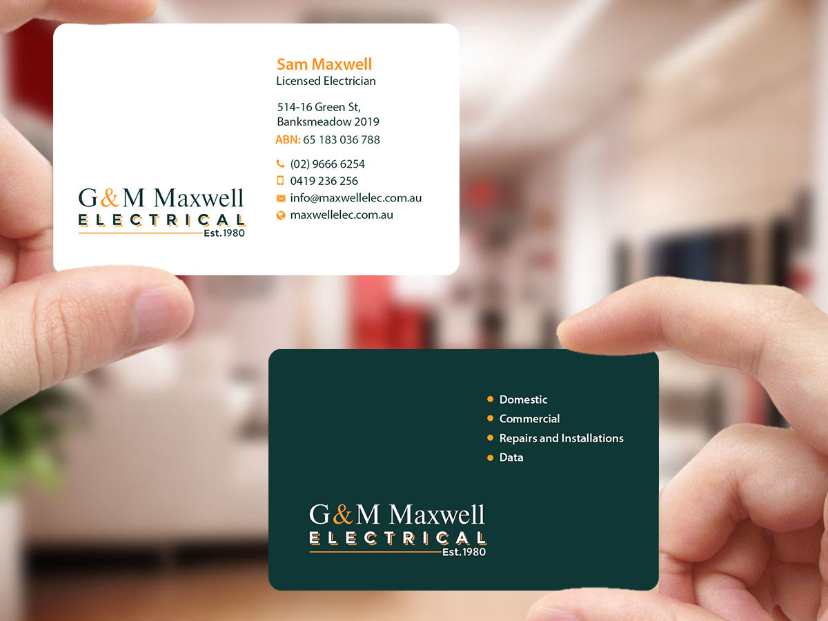 Business Card Design by Creations Box 2015 for this project | Design #11921598