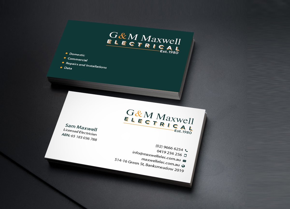 Business Card Design by Creations Box 2015 for this project | Design #11921603