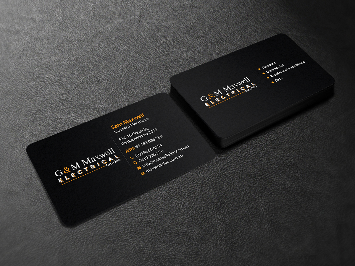 Business Card Design by Creations Box 2015 for this project | Design #11921762